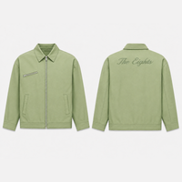 The Pistaccio Gabardine Jacket