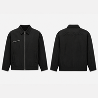 The Black Gabardine Jacket