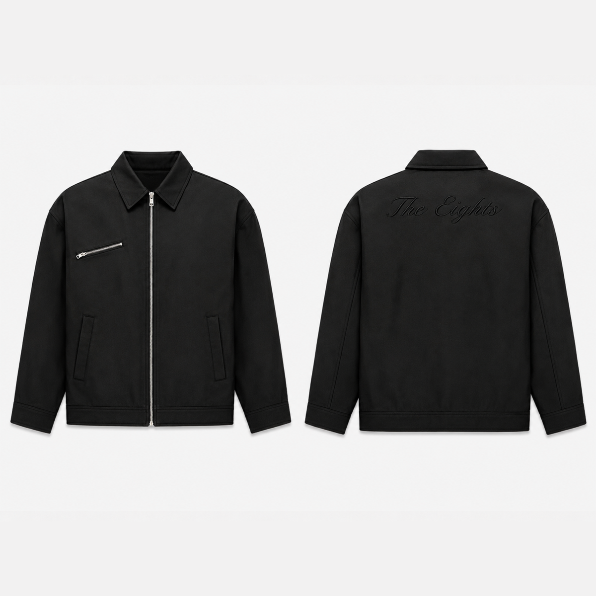 The Black Gabardine Jacket