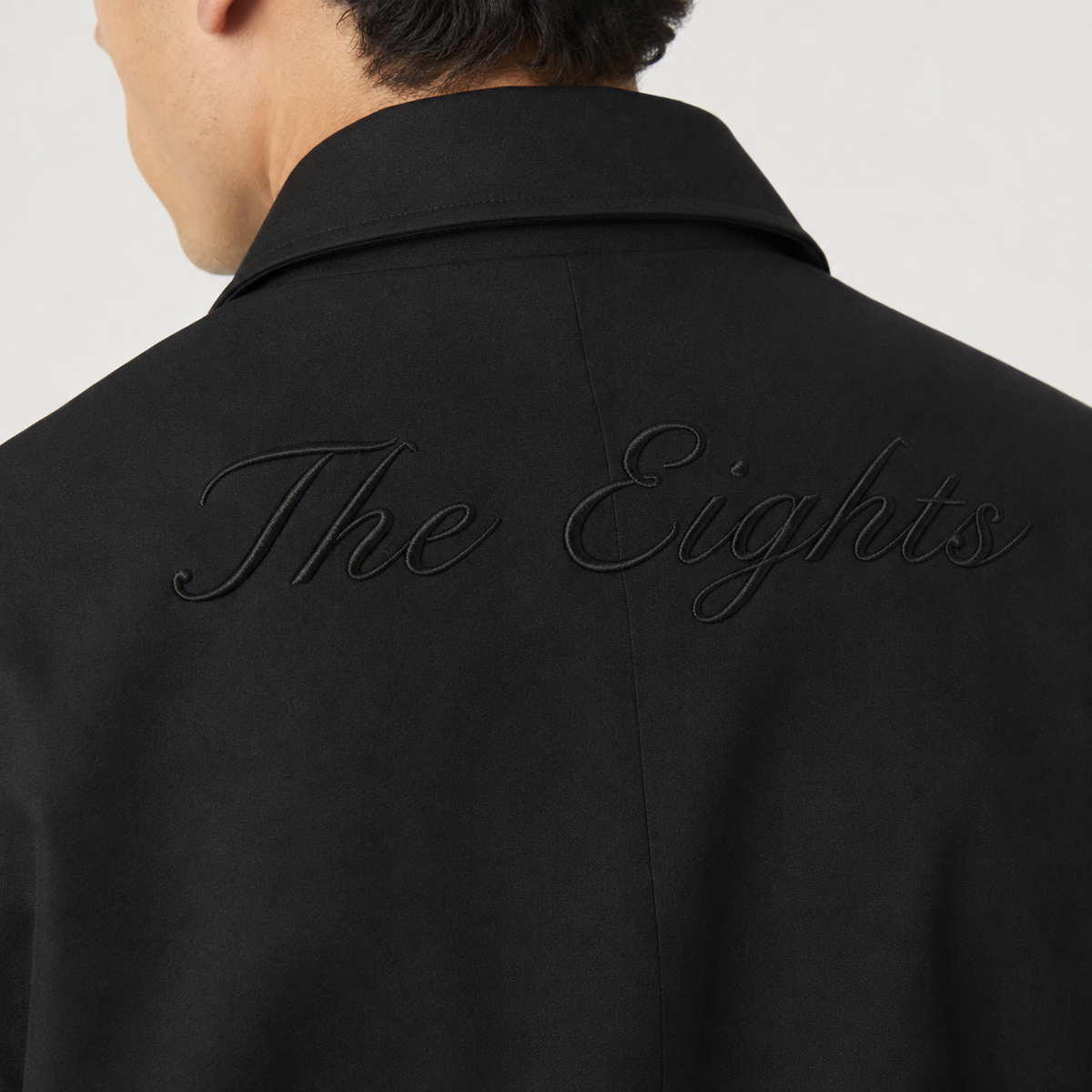 The Black Gabardine Jacket
