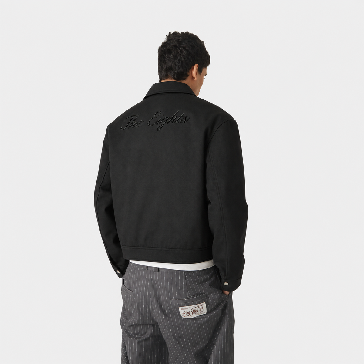 The Black Gabardine Jacket