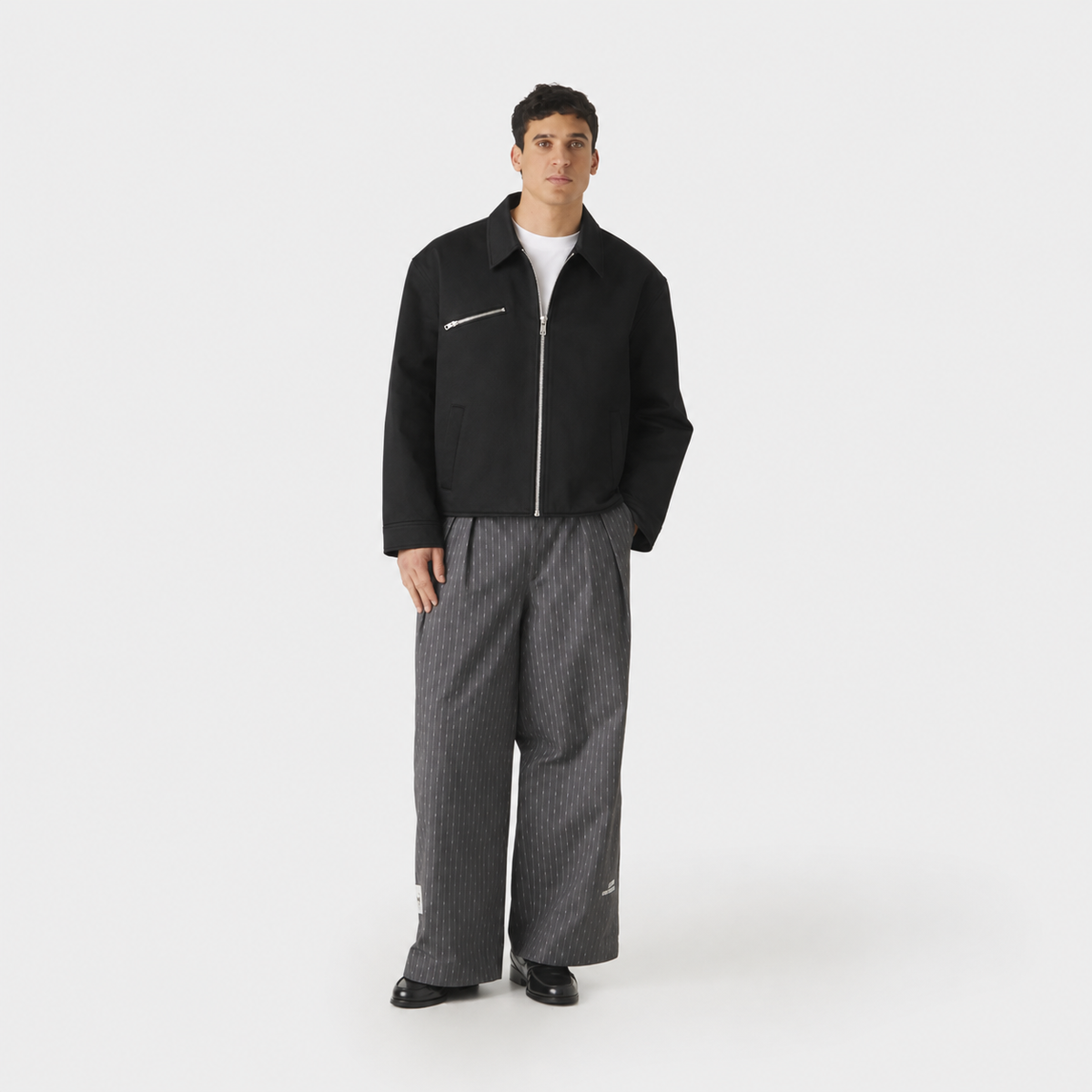 The Black Gabardine Jacket