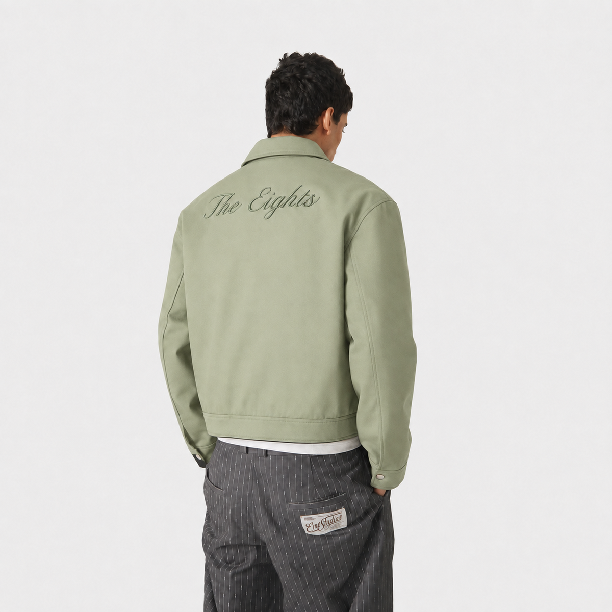 The Pistaccio Gabardine Jacket