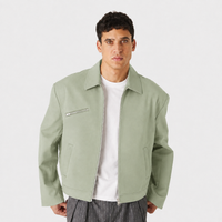 The Pistaccio Gabardine Jacket