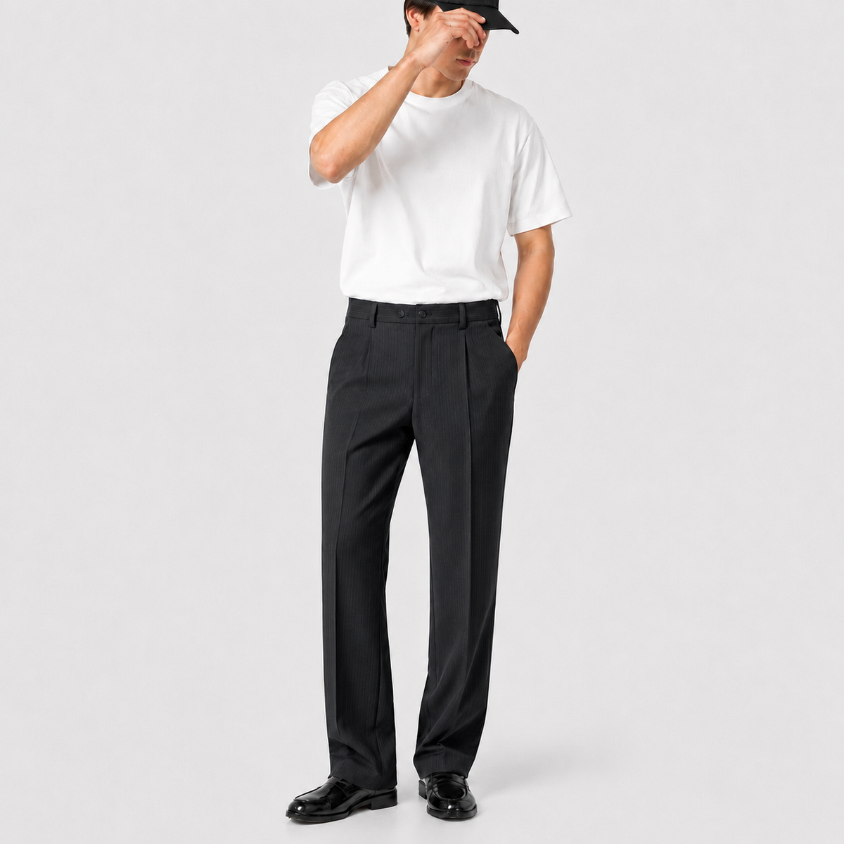 Line Grey Trousers