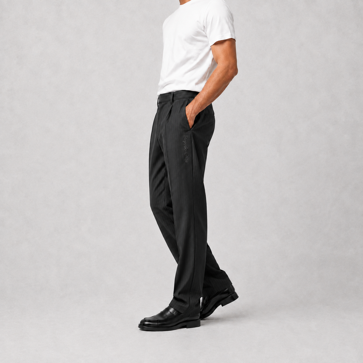 Line Grey Trousers